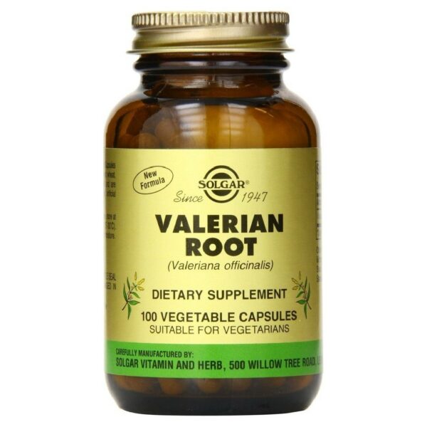 Solgar Valerian Root 100 Φυτικές Κάψουλες