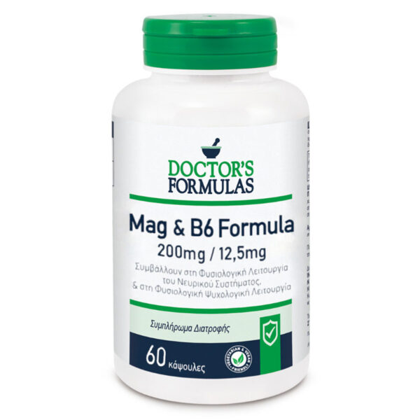 Doctor's Formulas Magnesium & B6 Formula 200mg/12,50mg