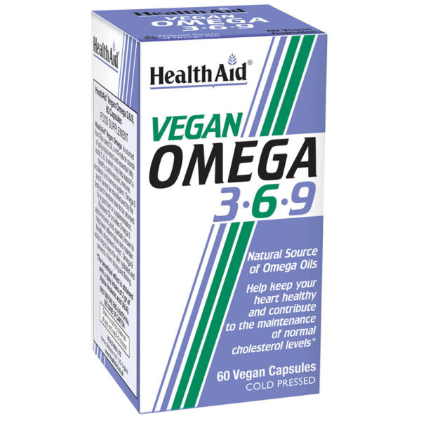 Health Aid Vegan Omega 3-6-9 60 Κάψουλες
