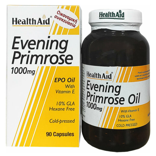 Health Aid Evening Primrose Oil 1000mg 90 Κάψουλες