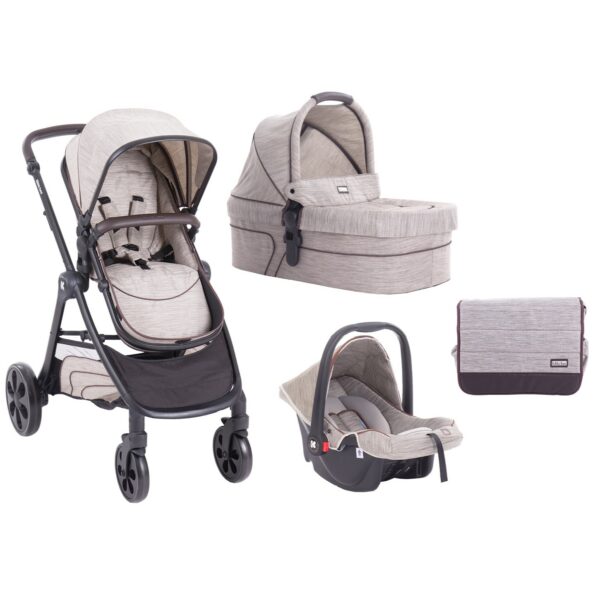 Kikka Boo Καρότσι Maui 3 in 1 with carrycot Beige