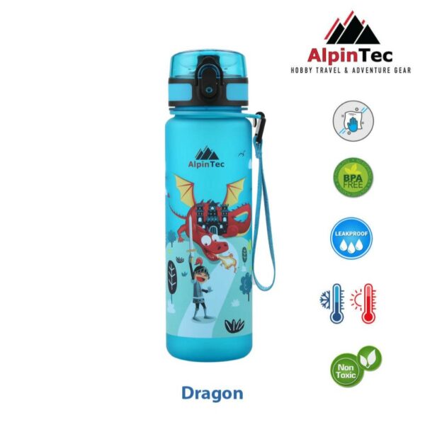 Alpin Tec Παγουρι Kids 500Ml Aqua Dragon